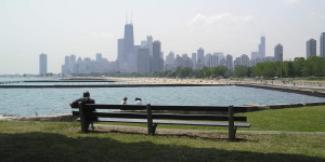 Chicago From Fullerton Point
