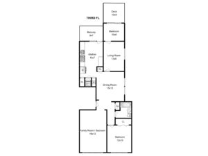 3rd Floor Floor Plan