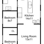 Unit 1 Rear Floor Plan