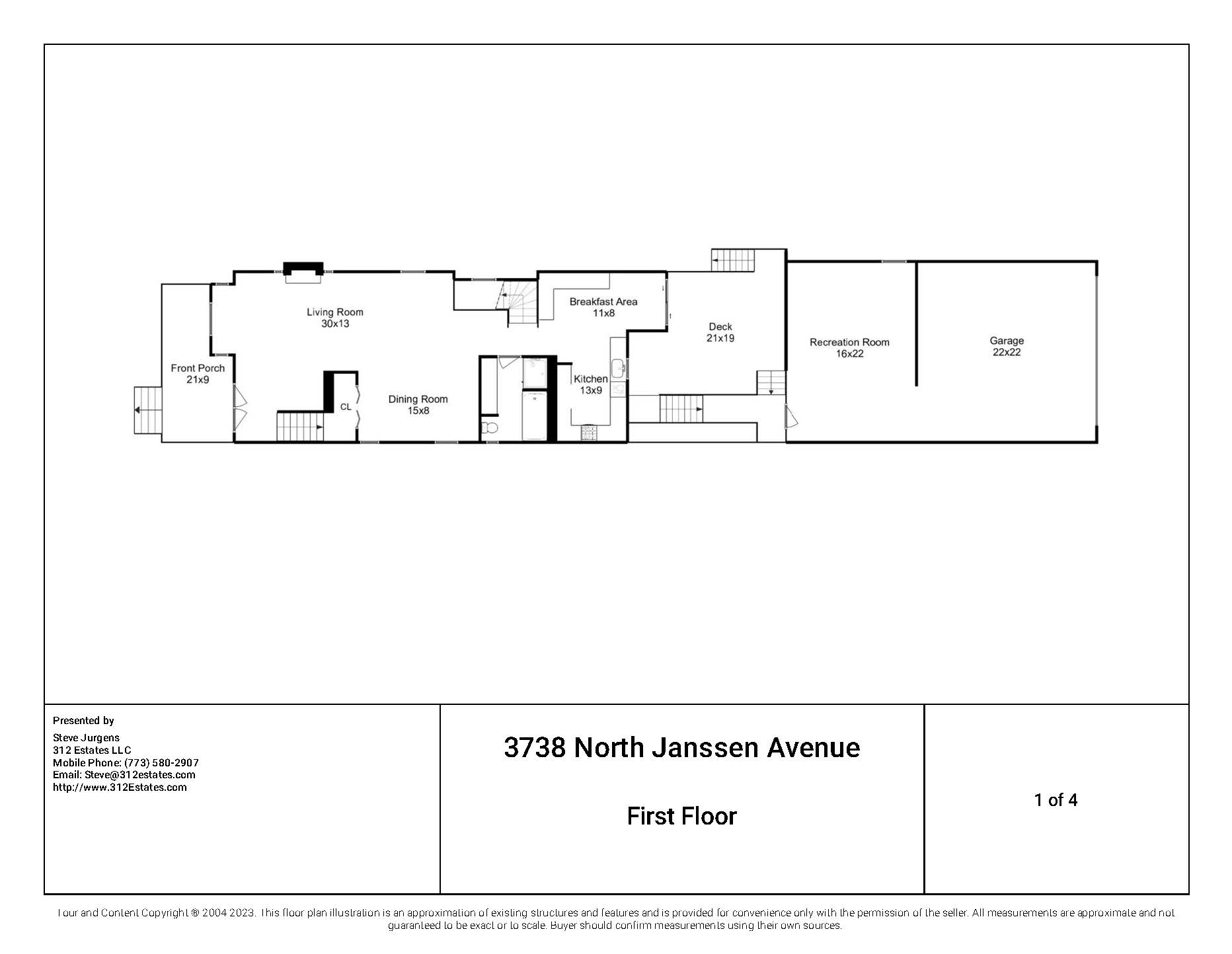 3738 N Janssen Floor Plans