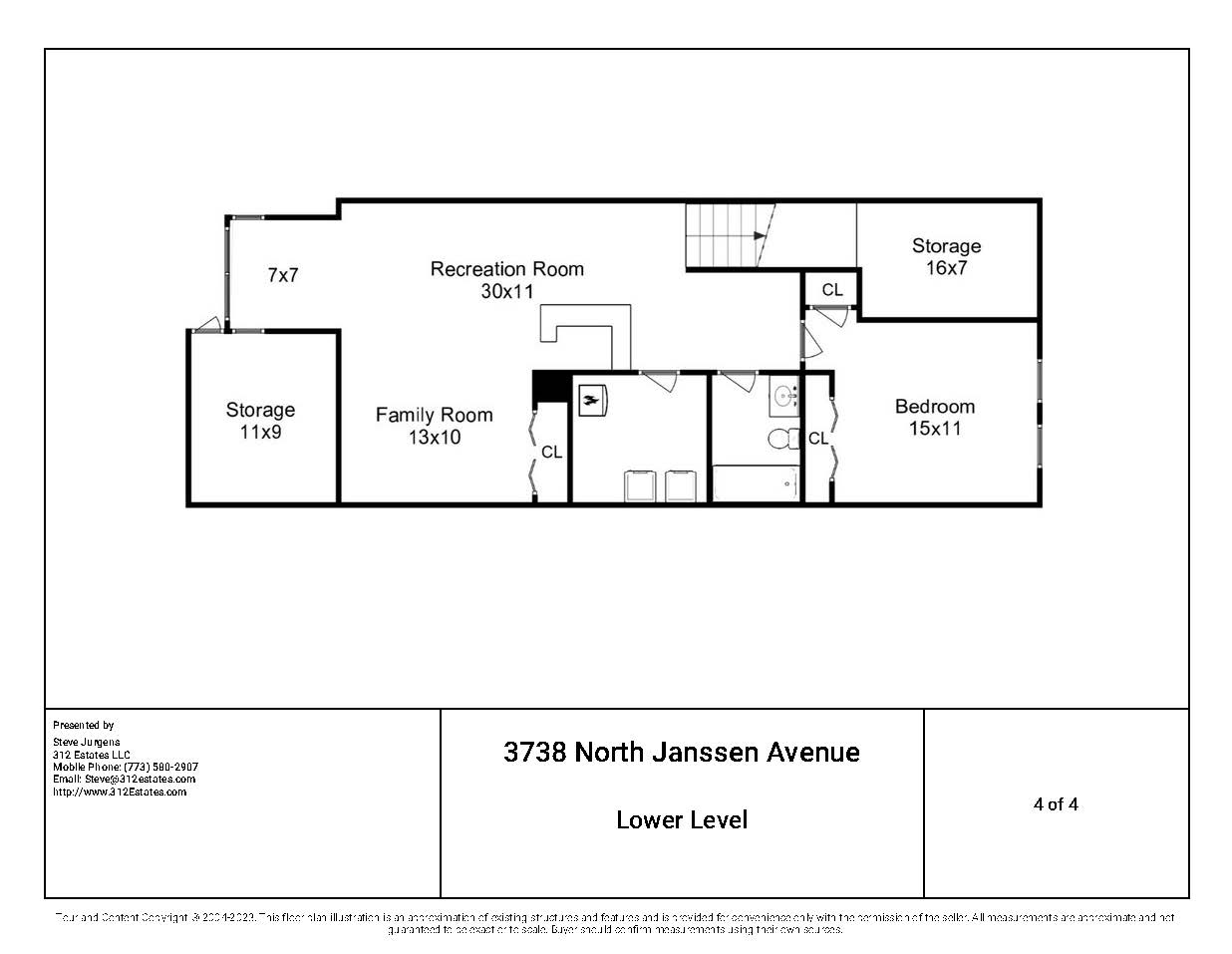 3738 N Janssen Floor Plans